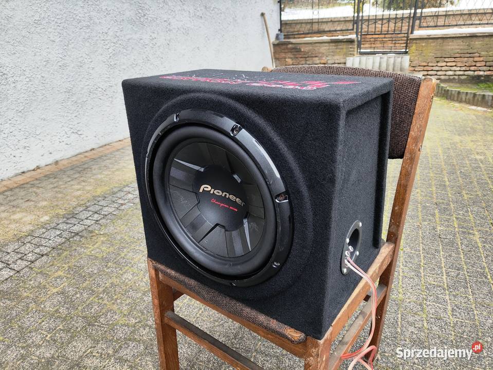 Skrzynia basowa bassowa tuba Pioneer TSW311S4 śląskie Niegowonice