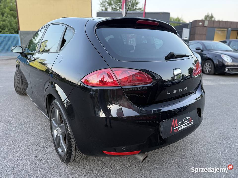 Seat Leon Nawigacja Szyberdach 2008 Manual Klima czarny sprzedam