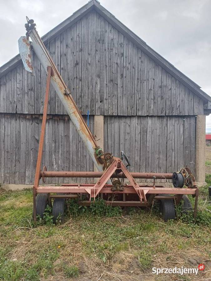 Rozpakowywaczka rozladowywarka do rękawów zboża Hajnówka