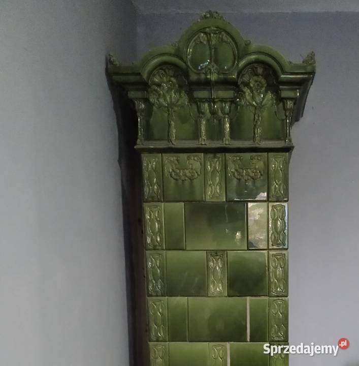 Kafle na Piec Kaflowy Zabytkowy Korona Duży Piec Laski