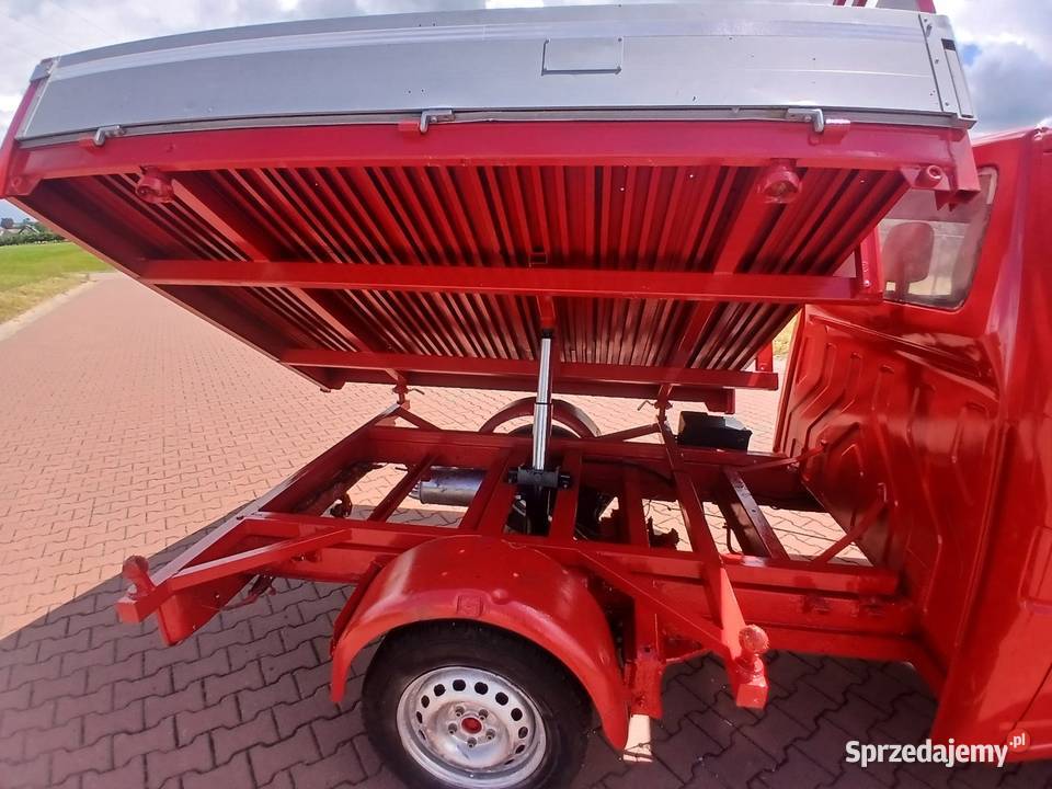 Volkswagen t4 doka kiper wywrotka brygadówka nieuszkodzony Samochody dostawcze Trzeszków