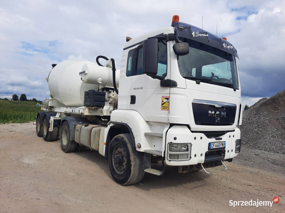 BETONIARKA LIEBHERR 10 m3 2012 r pompa mazowieckie Augustów