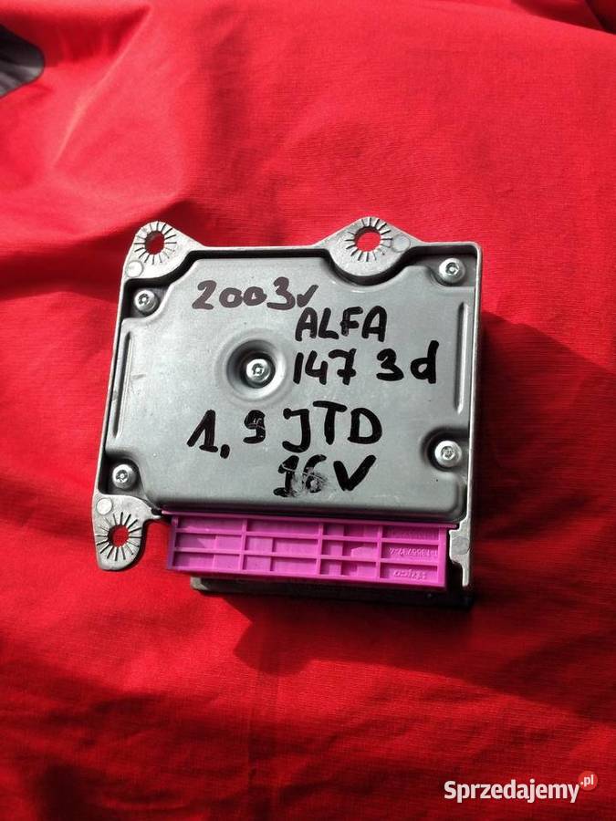 MODUL AIRBAG ALFA 147 3d 19 JTD 16V 140 2003 Rok produkcji 2003 Pozostałe Mietków