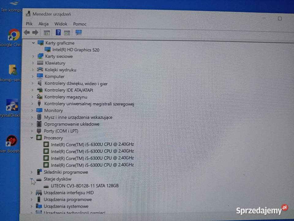 Laptop DELL Sprawny Szybki Zadbany Szarlota