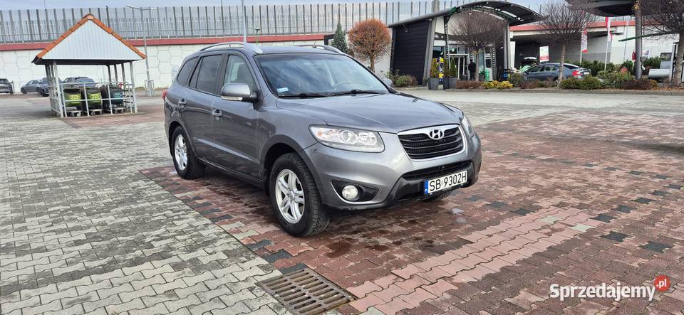 Hyundai Santa Fe II 22 CRDI 197 4x4 7os 2011r śląskie Bielsko-Biała