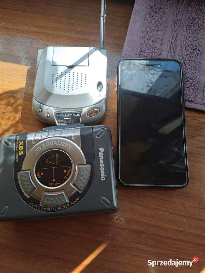 Elektronika PRL wokmenmini radiotelewizor Głubczyce