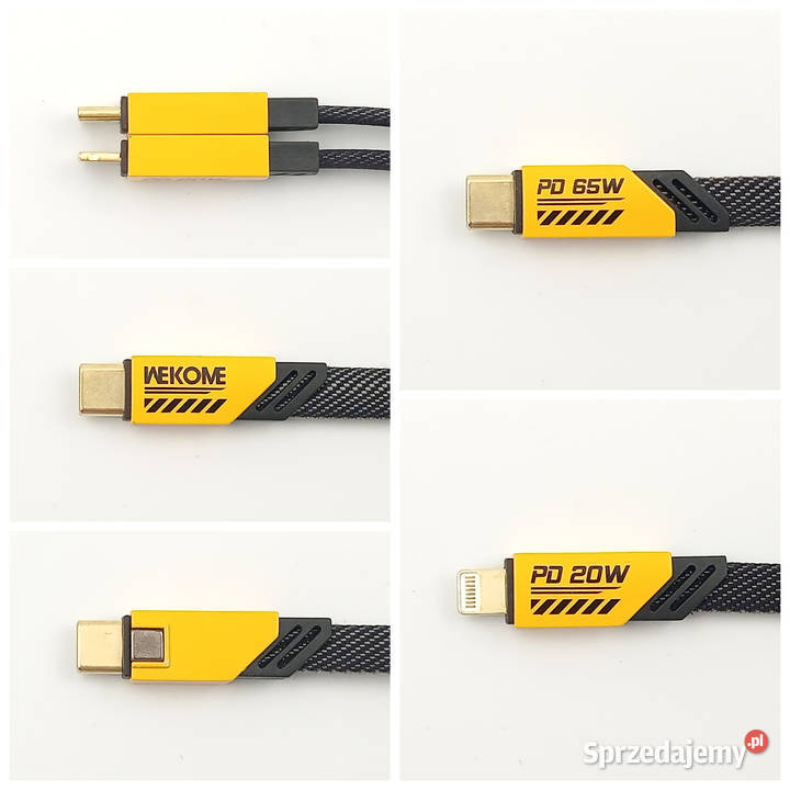 Kabel USB 6A WEKOME 2 W 1 6520WAT Zawiercie