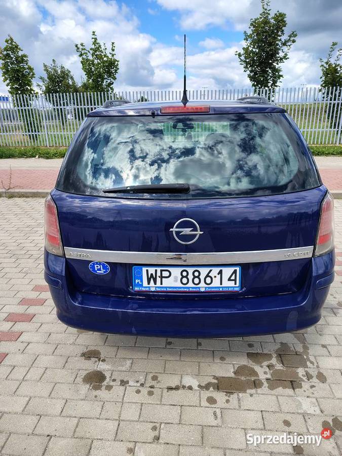 OPEL ASTRA H 19 102 HP 2006 1900cm3 mazowieckie Żuromin