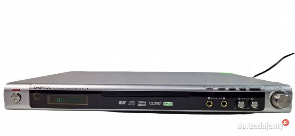 Daewoo CD DVD odtwarzacz HC 6120 HC6120 player DVD i Blu-ray Międzychód