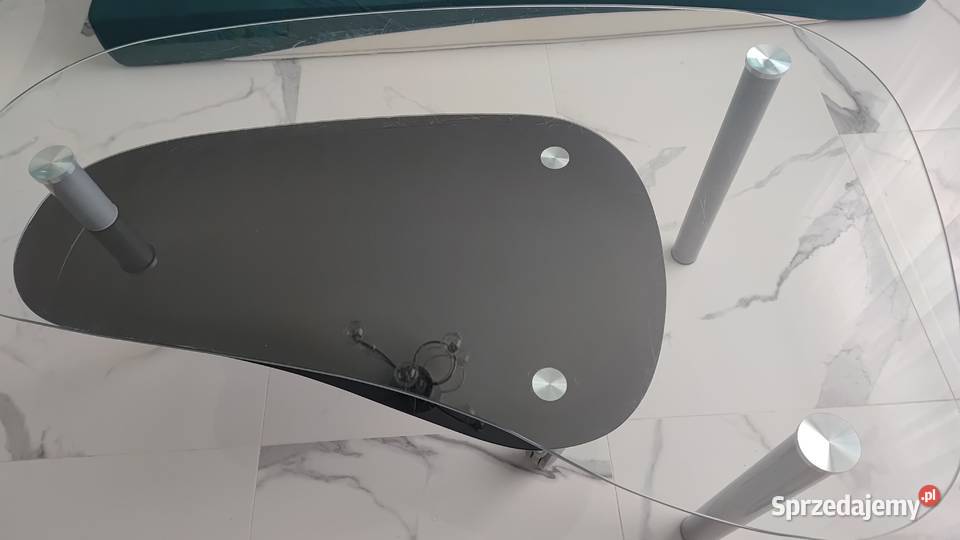 Ława podwójna szklana Jysk 50cm łódzkie Łódź