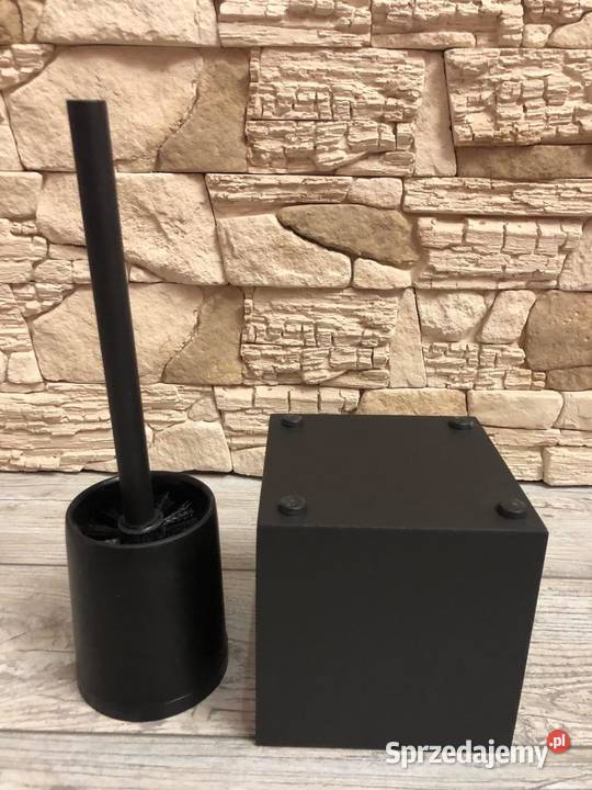 Drewniana szczotka WC czarny mat połysk EKO ECO podkarpackie Dębica