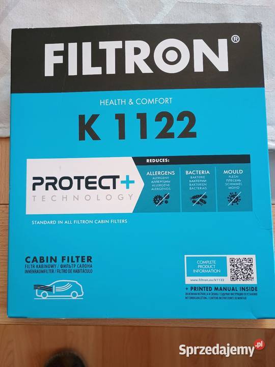 Filtr kabinowy fiat panda