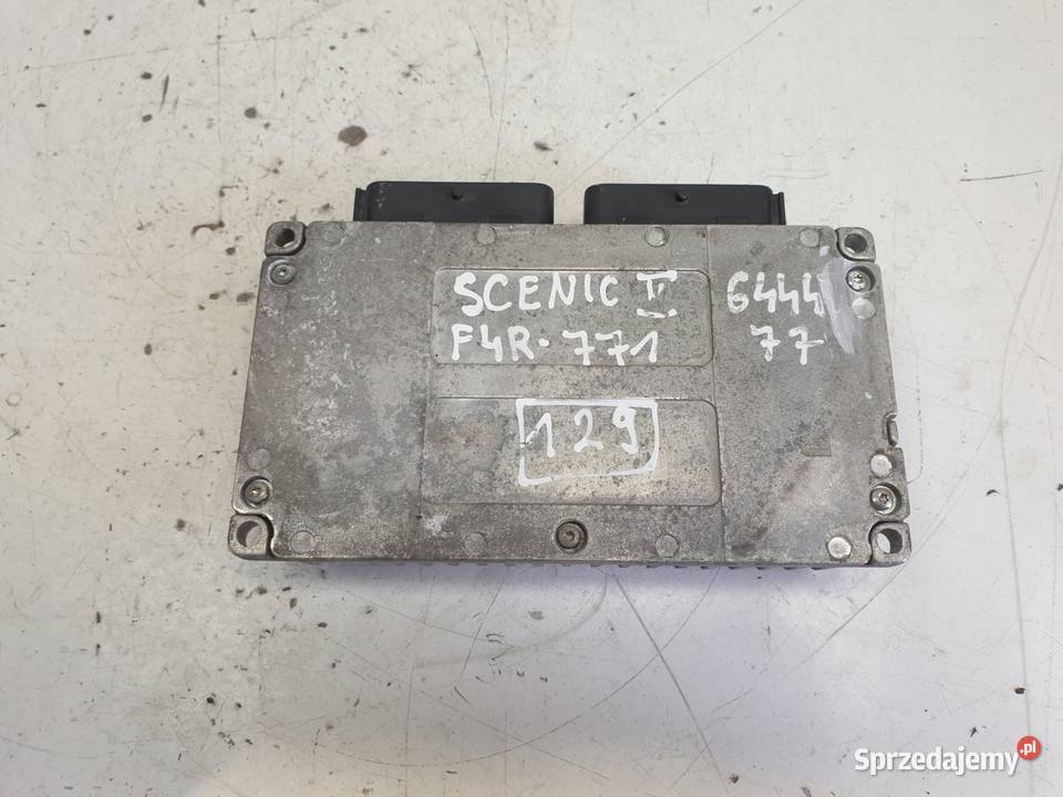 Renault Scenic II 16 16V STEROWNIK SKRZYNI lubelskie Janów