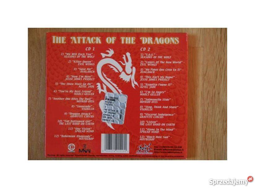 CD Tribute to Queen The Attack of the Dragons rock Giżycko