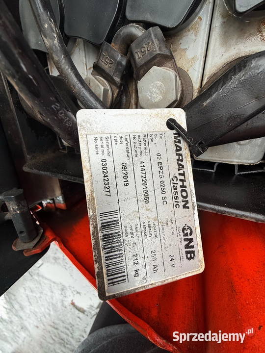 paleciak elektryczny LINDE L14 1400 Triplex 43m Działoszyn sprzedam