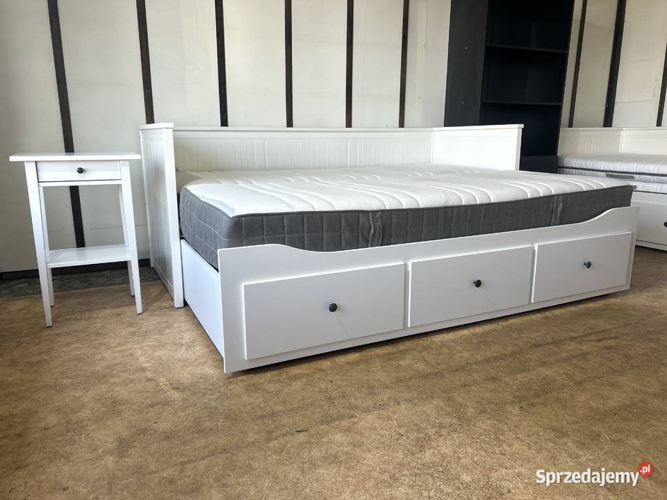 IKEA HEMNES Łóżko Leżanka z 3 szufladami 2 Łóżka Rybnik
