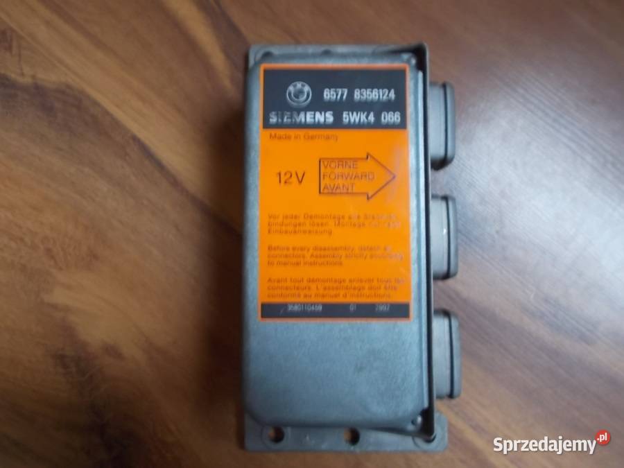Sterownik poduszki powietrznej BMW 5 E34 lubelskie Poniatowa