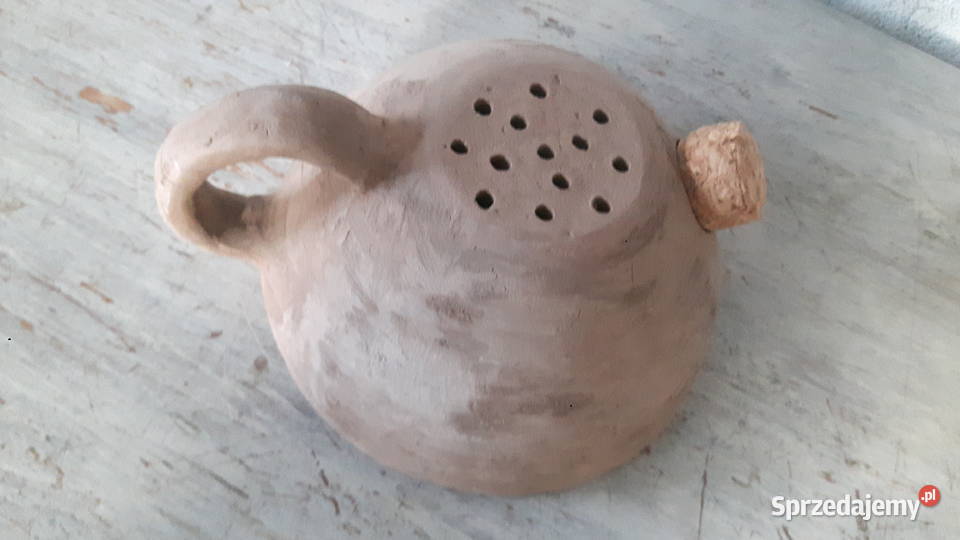 Naczynie ceramiczne ręcznie wykonane mazowieckie