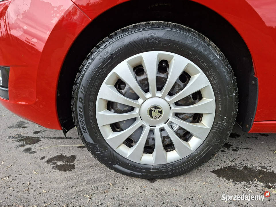 koda RAPID 10 tsi czerwony Łódź