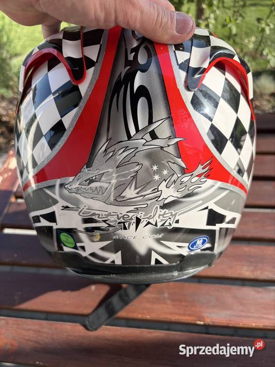 Kask na motor Sting rozmiar M Górki