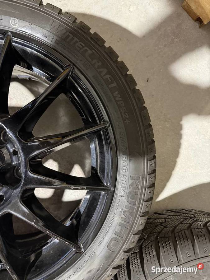 Koła zimowe 16 RONAL R54 5x1143 Kumho 21545 R16 Samochodowe