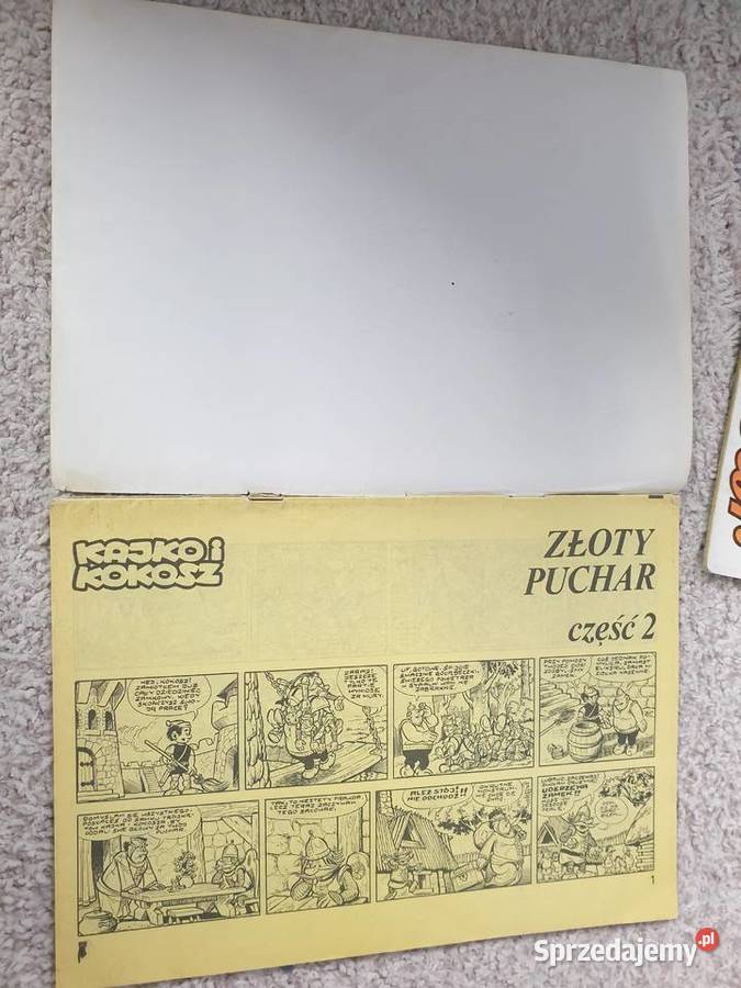 Kajko i kokosz Złoty Puchar cz1 i 2 wydanie 1 Gdynia