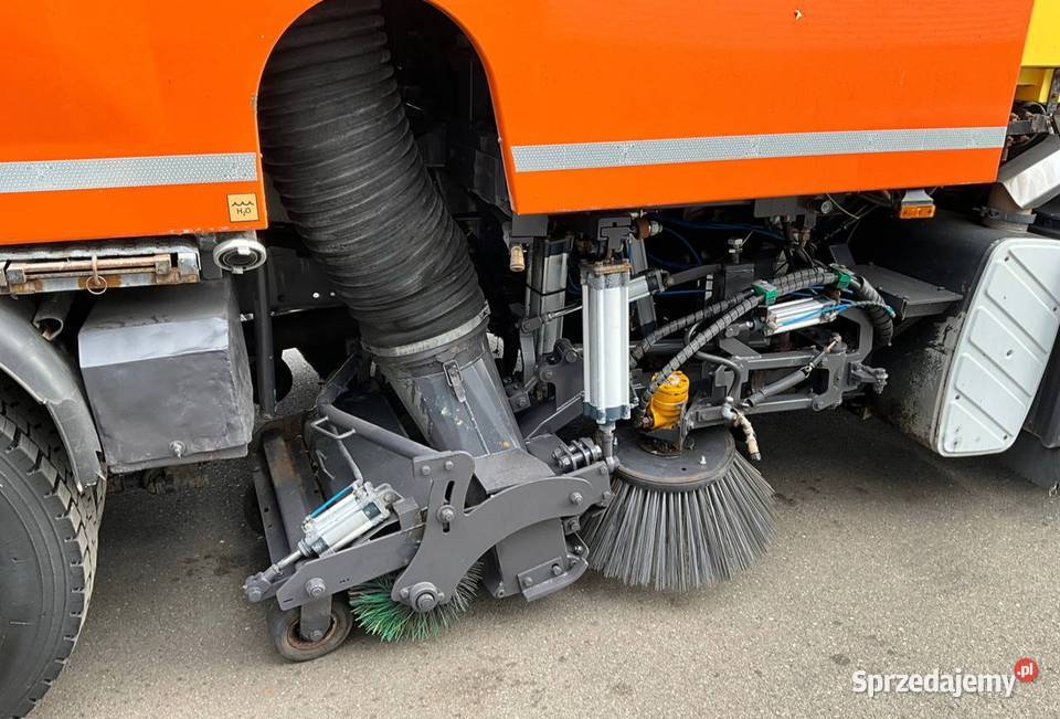 Komunalny Zamiatarka Śmieciarki