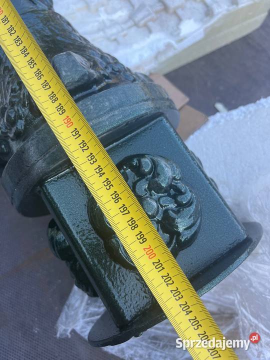 Stare nowe podstawy do lamp parkowych lampa