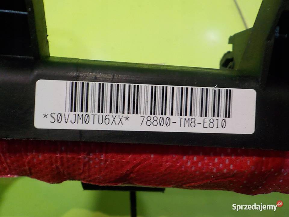 HONDA INSIGHT II 13 B 12r 5D kurtyna powietrzna Suków