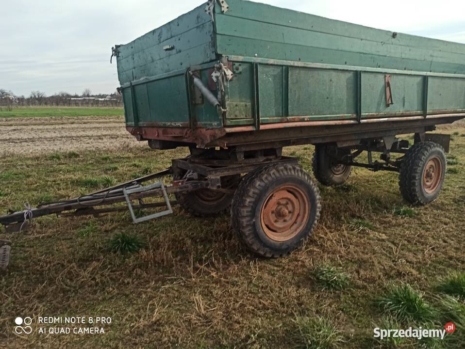 Przyczepa wywrotka niemka Ryki