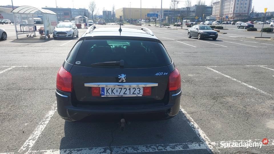 Peugeot 407 2006 30 LPG Automat Hak małopolskie Kraków