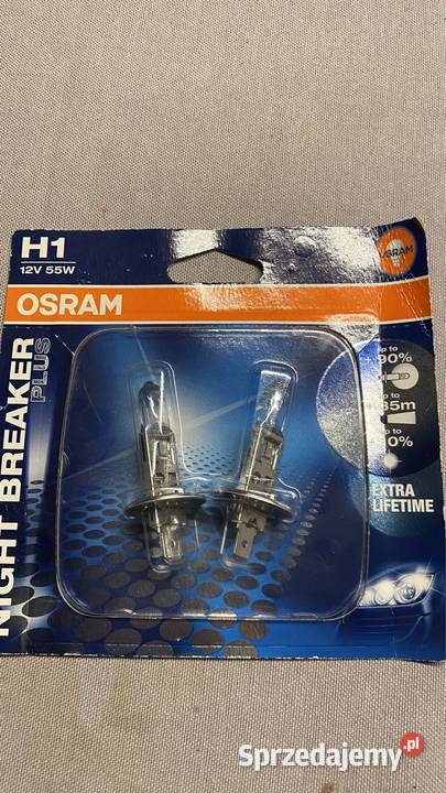 Osram Night Breaker Plus H1 55W żarówki Kiełczów
