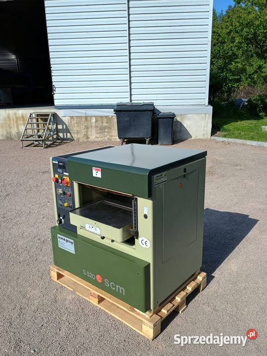 Grubościówka SCM S52 strugarka małopolskie
