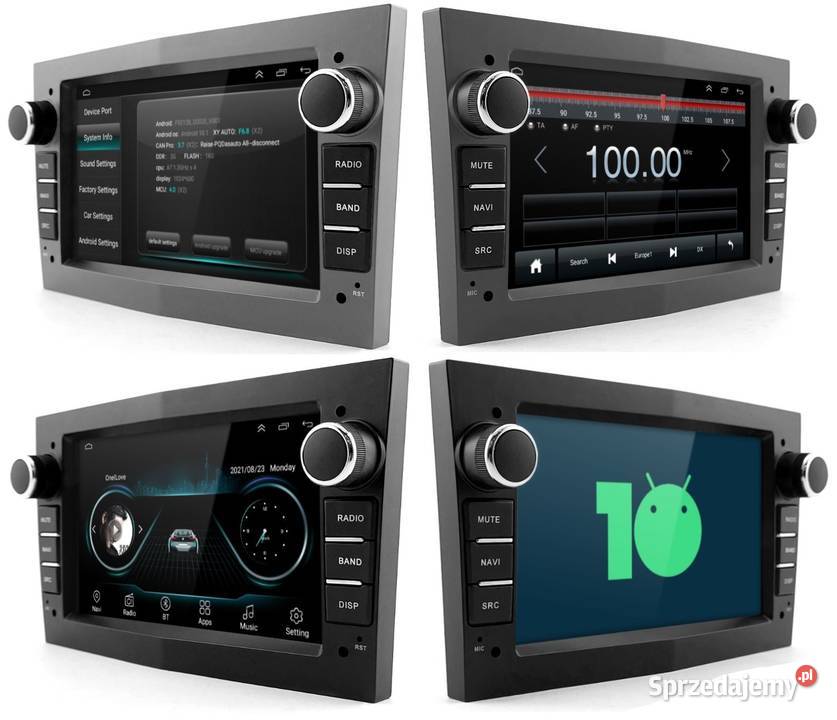 Radio samochodowe 2DIN OPEL Nawigacja GPS Vivaro Białystok sprzedam