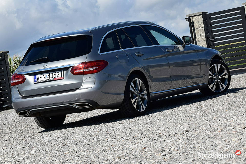 Mercedes C 350 E 280 Navi Kamera Led PółSkóra wielofunkcyjna kierownica