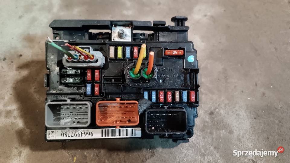 9664997780 Moduł BSM skrzynka Citroen C3 małopolskie Wał-Ruda