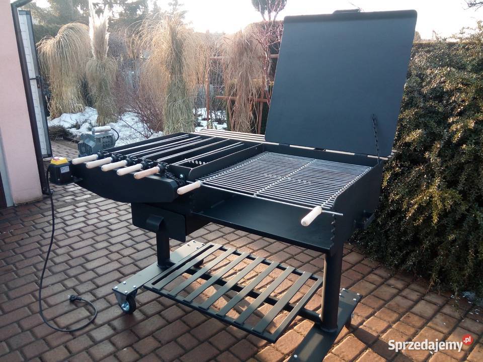 Gastronomiczny grill cateringowy na szaszłyki Dom i Ogród Damasławek