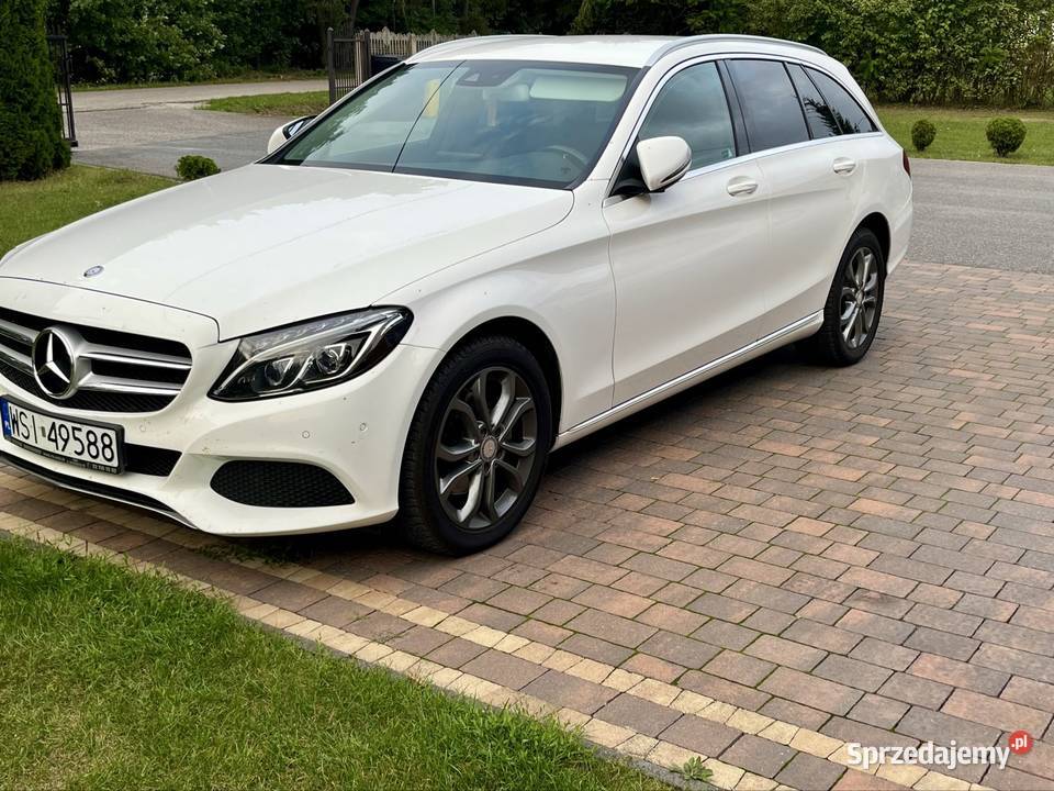 MercedesBenz C klasa 4MATIC 2016r SALON 180kkm czujnik zmierzchu