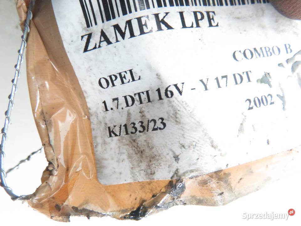 ZAMEK LEWY PRZEDNI OPEL COMBO B 24434882 małopolskie