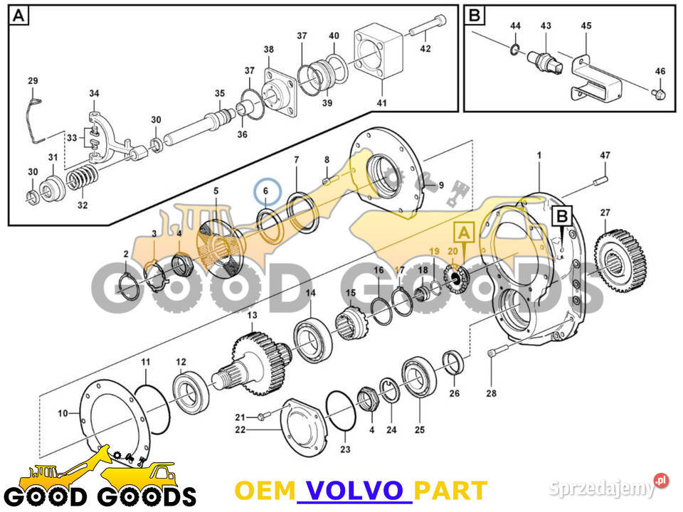 VOLVO PIERŚCIEŃ USZCZELNIAJĄCY 1523124 Władysławów