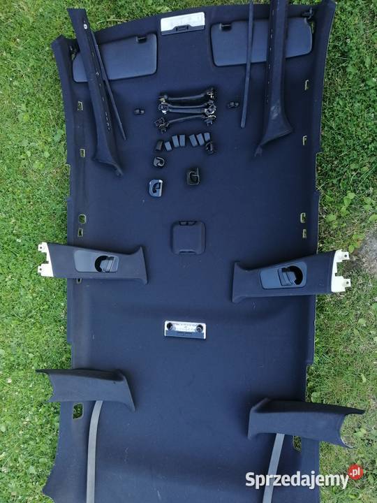 Bmw e46 kombi podsufitka czarna komplet Części samochodowe Aleksandrów Łódzki