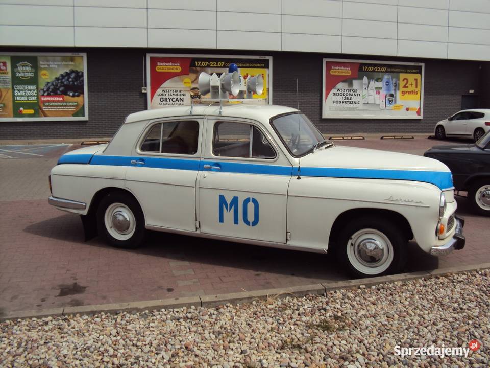 warszawa 203 milicja suuper MO zamiana nieuszkodzony Pruszków