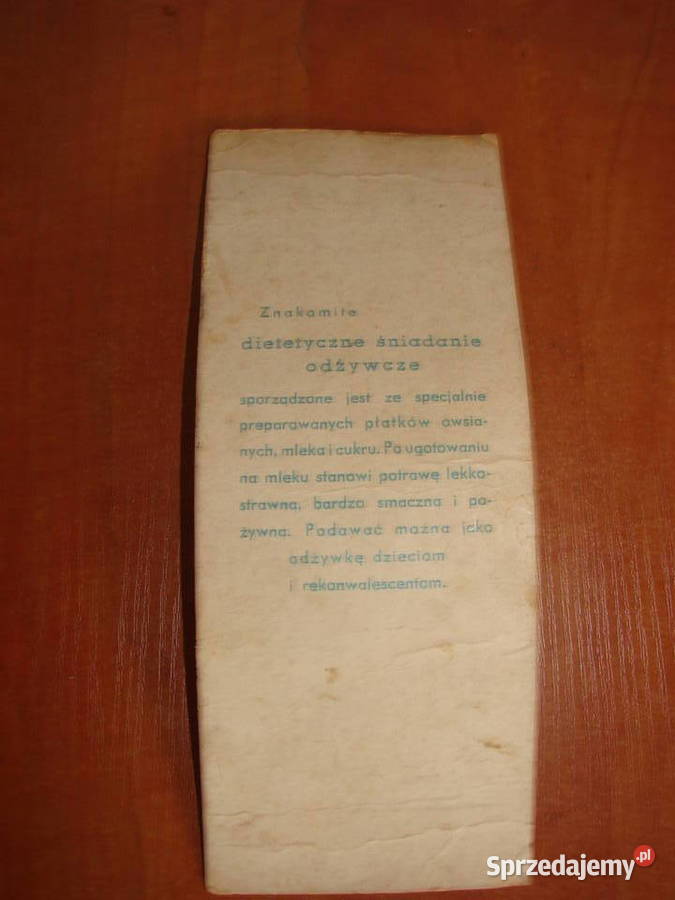 WYGLĄDAM DOBRZE I ZDROWO BO JADAM reklama PRL Pruszcz Gdański