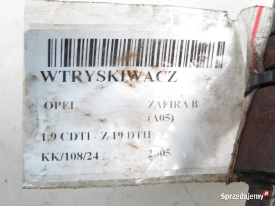 WTRYSKIWACZ SAAB OPEL 19 0445110159