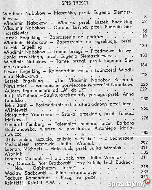 LITERATURA NA ŚWIECIE 1982 56 1301 mazowieckie Warszawa sprzedam