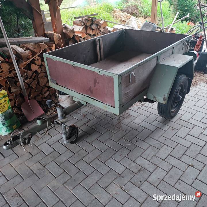 Przyczepka samochodowa Sam DMC 500 oś na Rok produkcji 1988 sprzedam