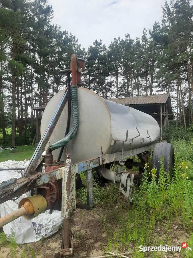 Beczkowóz trabant wciągnięty Myszyniec