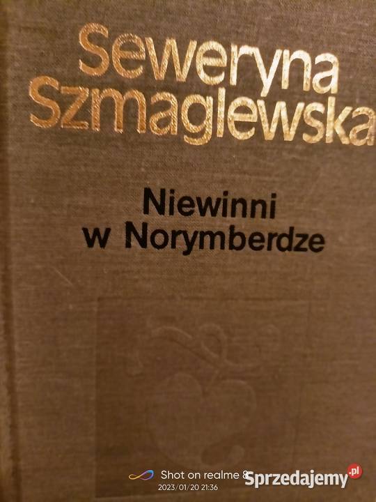 Niewinni w Norymberdze Szmaglewska książki Warszawa