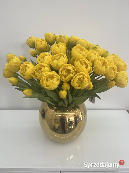 Bukiet tulipanów gumowych 7 sztuk Premium kolor Golkowice sprzedam