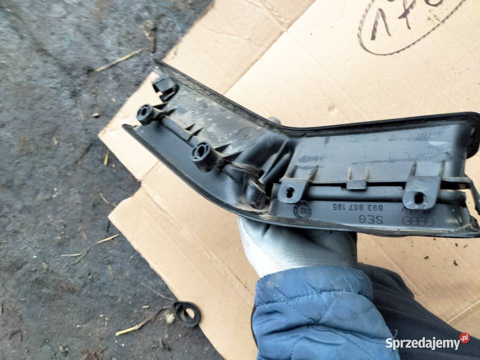 AUDI 80 B4 80B4 UCHWYT RĄCZKA DRZWI LEWY PRZÓD osobowe Kamień-Kolonia